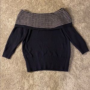 LOFT off-the-shoulder sweater